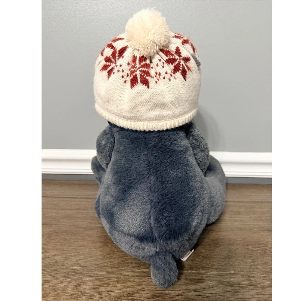 Justice Winter Holiday Grey Bear‎ Plush